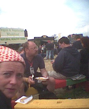 Picture from Glastonbury 2002