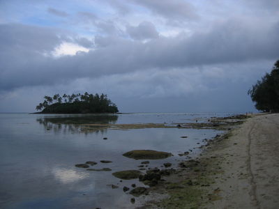 View from Muri Beach, Rarotonga
