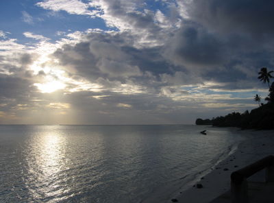 View from Muri Beach, Rarotonga
