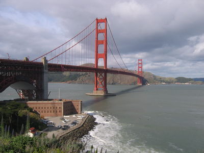 The Golden Gate Bridge

