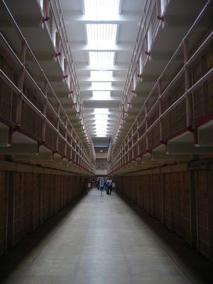 Alcatraz cellblock