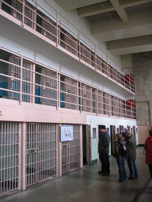 Isolation block, Alcatraz
