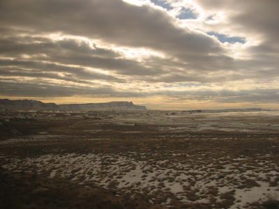 View from the California Zephyr train
