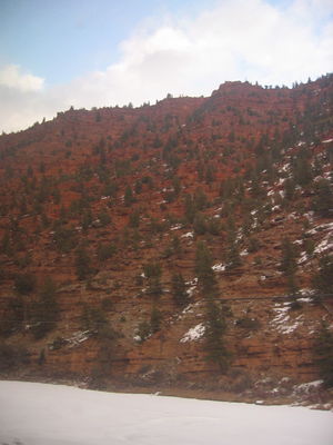 View from the California Zephyr train
