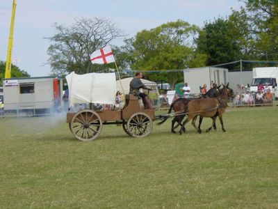 The Horses Impossible medic wagon
