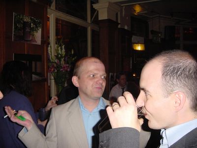 Jonathan Stowe and Mark Blackman at The Southwark Tavern
