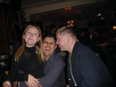 Karen, Dharmesh and Nigel

