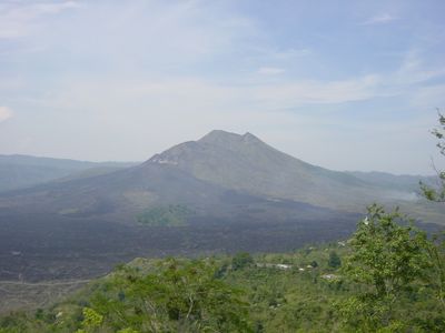 Mount Batur - the only active volcano on Bali
Viewed from Kintamani
