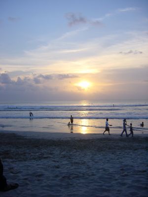 Kuta Beach sunset
