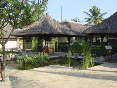 The Poolside Grill restaurant at the hotel
