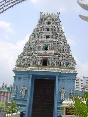 Temple in Little India, SIngapore
