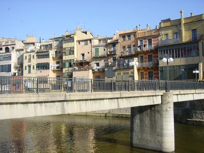 View from restaurant, Girona
