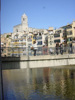 View from restaurant, Girona
