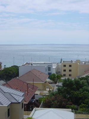 View from apartment in Cottesloe, near Perth
