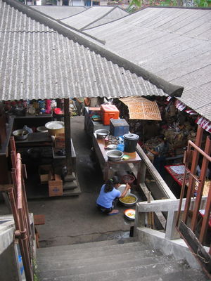 View over the market, Ubud
