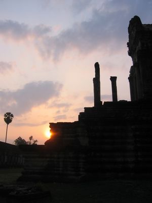 Inside Angkor Wat
