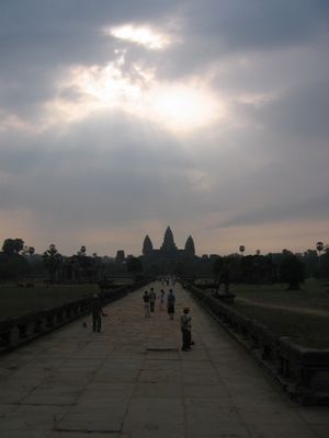Angkor Wat
This was taken at about 7:30am local time
