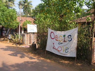 The Oasis of Love, Arambol
Some would call it "hippy bollocks",  we couldn't possibly comment.

