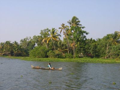 Backwaters at Allepey
