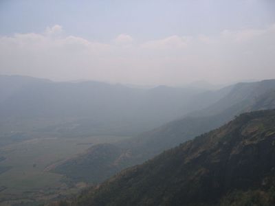 View of Tamil Nadu from Kumily
