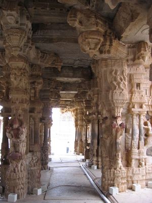 Musical pillars, Vitthala Temple, Hampi
