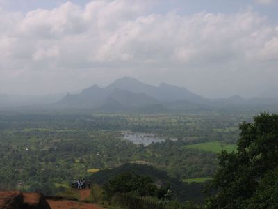 View from the top of Sigiriya

