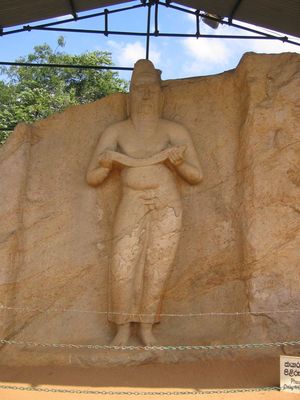 Statue of the King at Polonnaruwa
