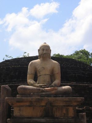 Buddha at Polonnaruwa
