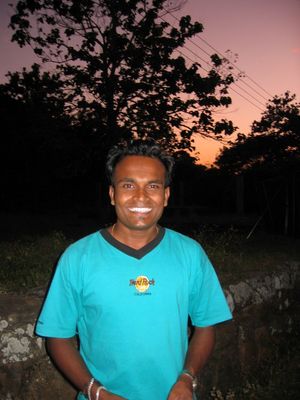 Nuwan, our guide at Mihintale
