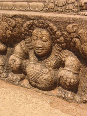 Dwarf guardian, Anuradhapura
We bought a terracotta replica of this chap.
