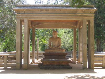 Buddha at Anuradhapura
