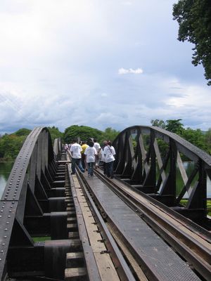 The Bridge over the River Kwai, Kanchanaburi
