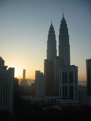 The Petronas Towers, Kuala Lumpur
