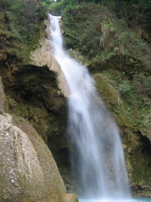 Kuang Si waterfall
