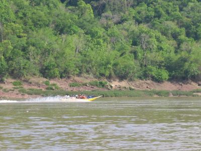 Speedboat on the Mekong, Luang Prabang
