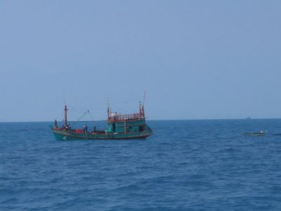Fishing boat near Ko Tao
