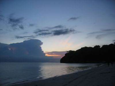 Sunset on Leela Beach, Koh Phangan
