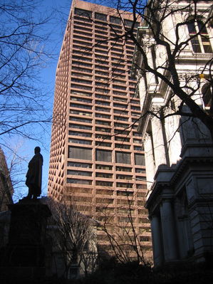 The Old City Hall, Boston
(The building on the right)
