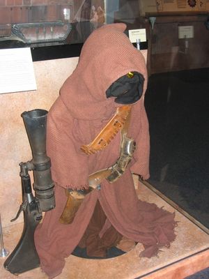 Jawa costume
At the Star Wars exhibition at the Museum of Science in Boston
Keywords: Star Wars Boston