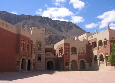 Empty buildings in Taba Heights town
