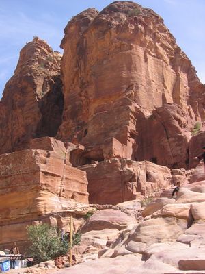 More rock-face dwellings, Petra
Keywords: Petra