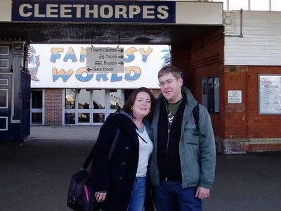 Nigel & Vic home again
At Cleethorpes railway station on 16th February
