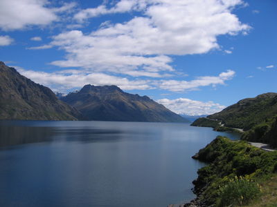 Lake Wakatipu, near Queenstown, New Zealand
