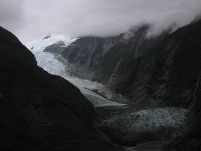 The Franz Josef Glacier
