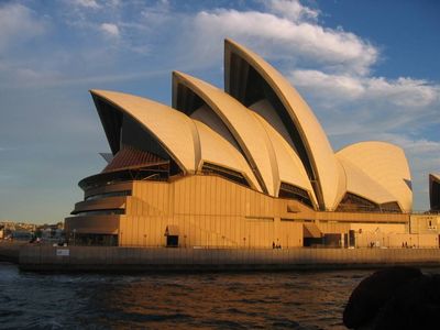 Sydney Opera House from the Manly ferry
