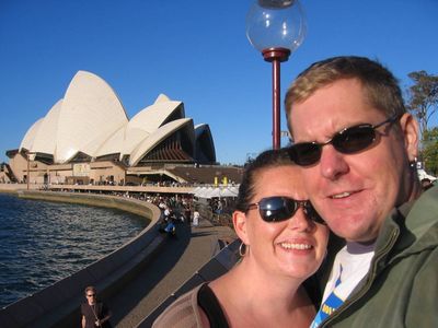 Victoria and Nigel at Sydney Opera House

