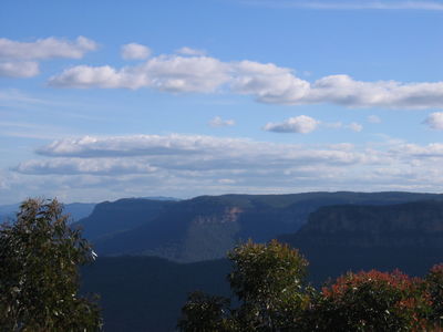 The Blue Mountains from Katoomba
