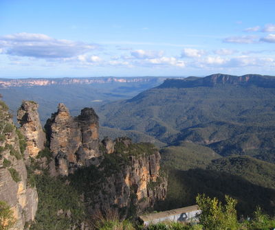 Blue Mountains and The Three Sisters