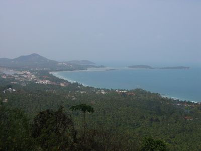 View from the Jungle Club, Chaweng mountains, Koh Samui
